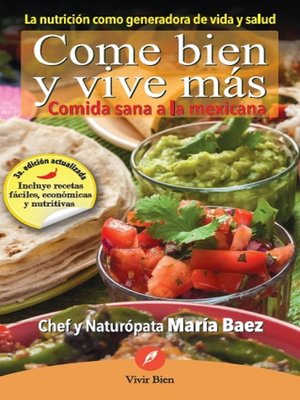 cover image of Come bien y vive más